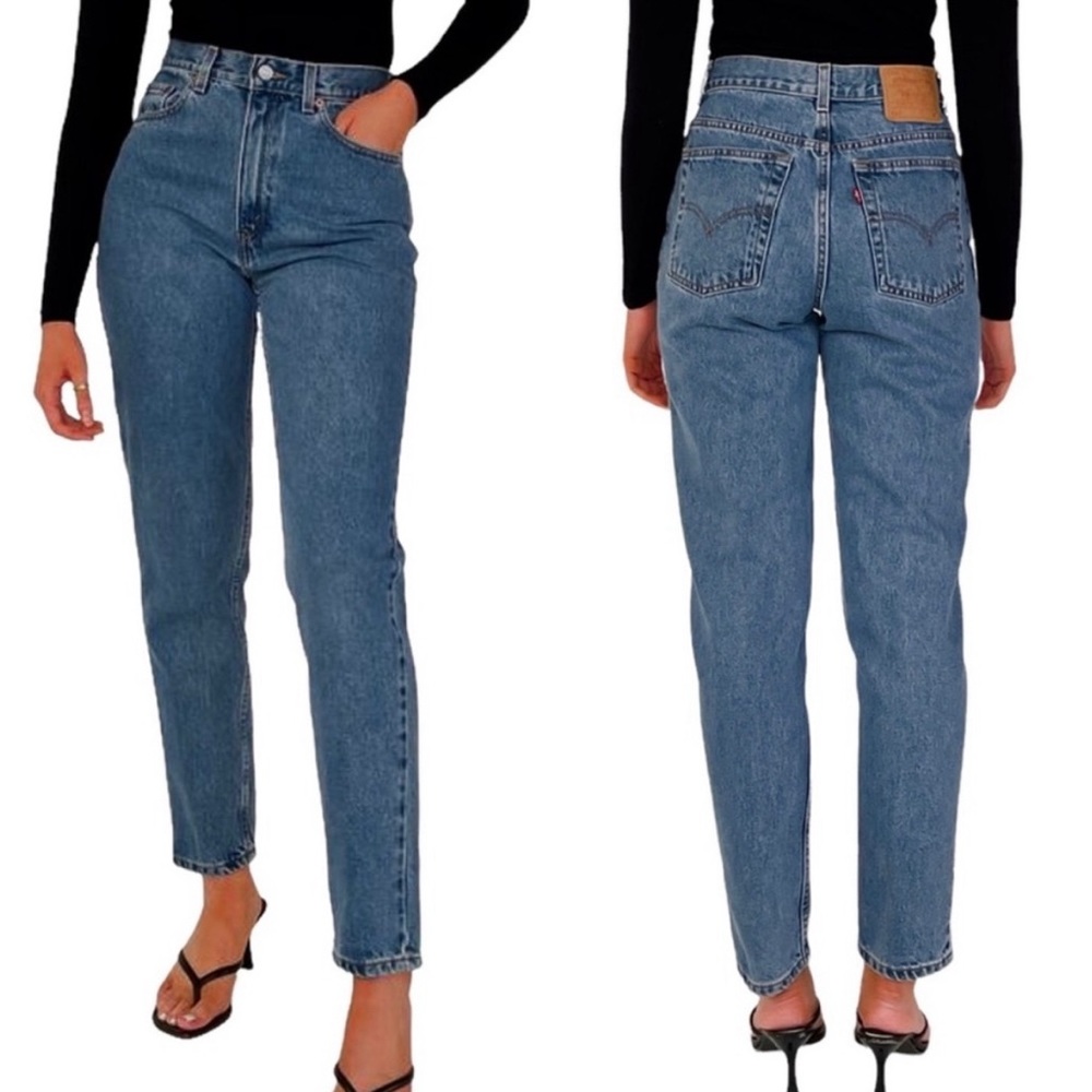 Levi’s Y2K Vintage 512 Classic Slim Tapered Jean Sz 14 S‎ Mom Jean High R…